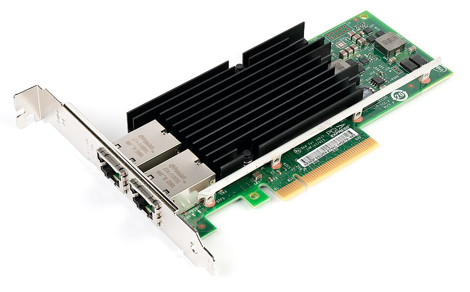 Card mạng Intel 2× 100G
