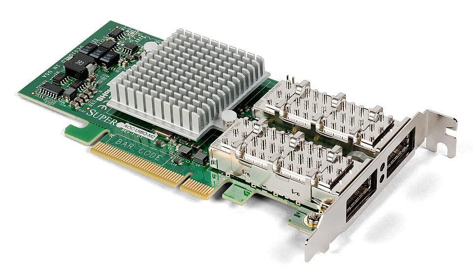 Card mạng Mellanox 1× 400G